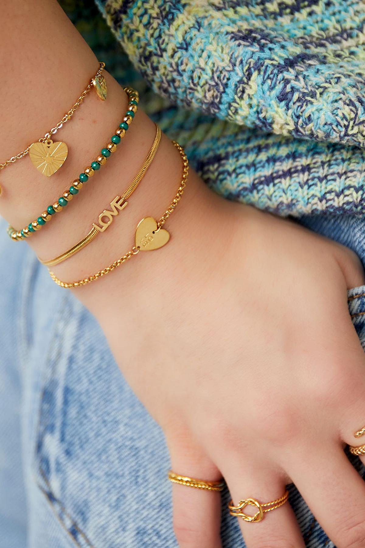 Pulsera amor simple Acero Inoxidable