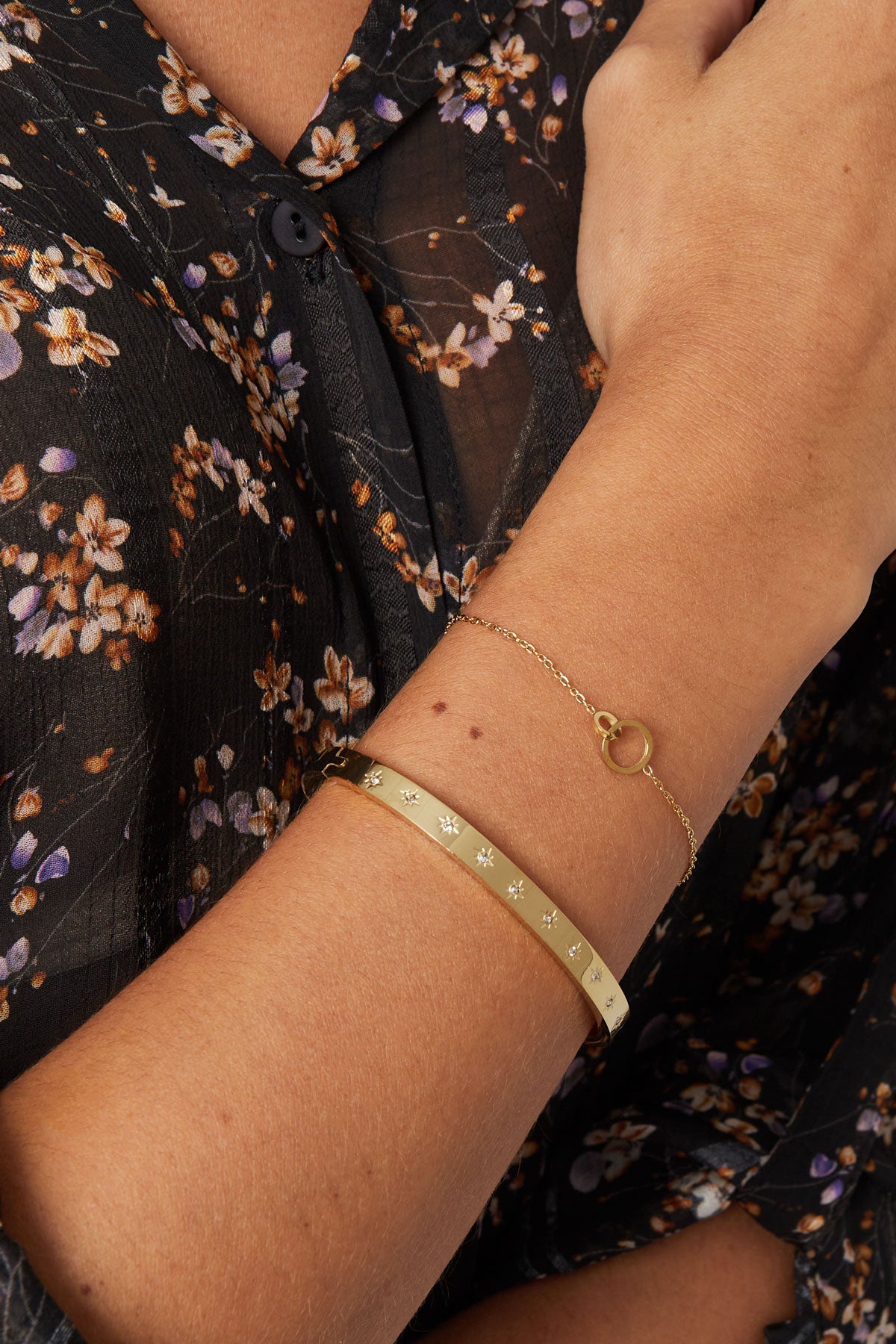 pulsera esclava estrellas