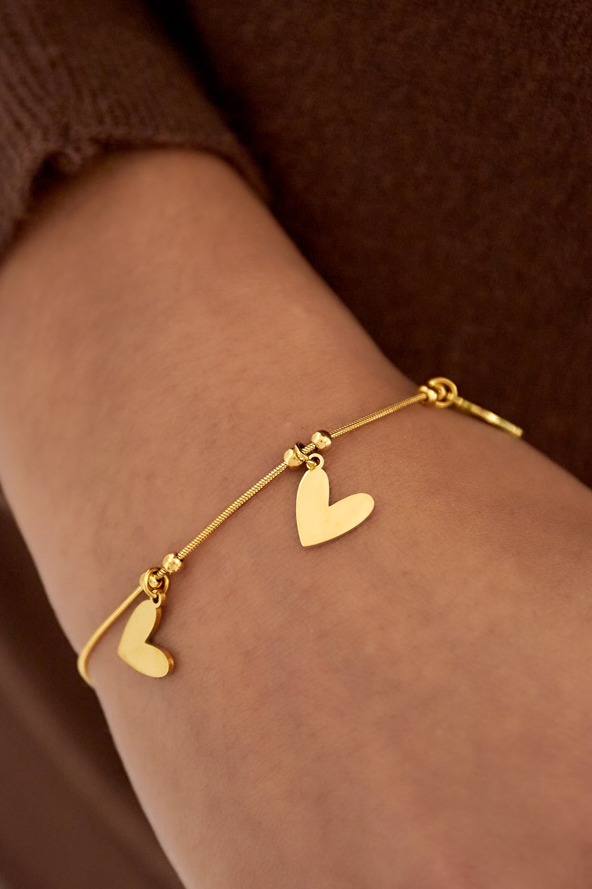 pulsera corazón a corazón