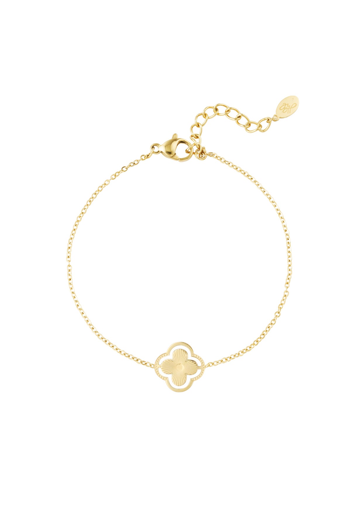 pulsera doble trébol