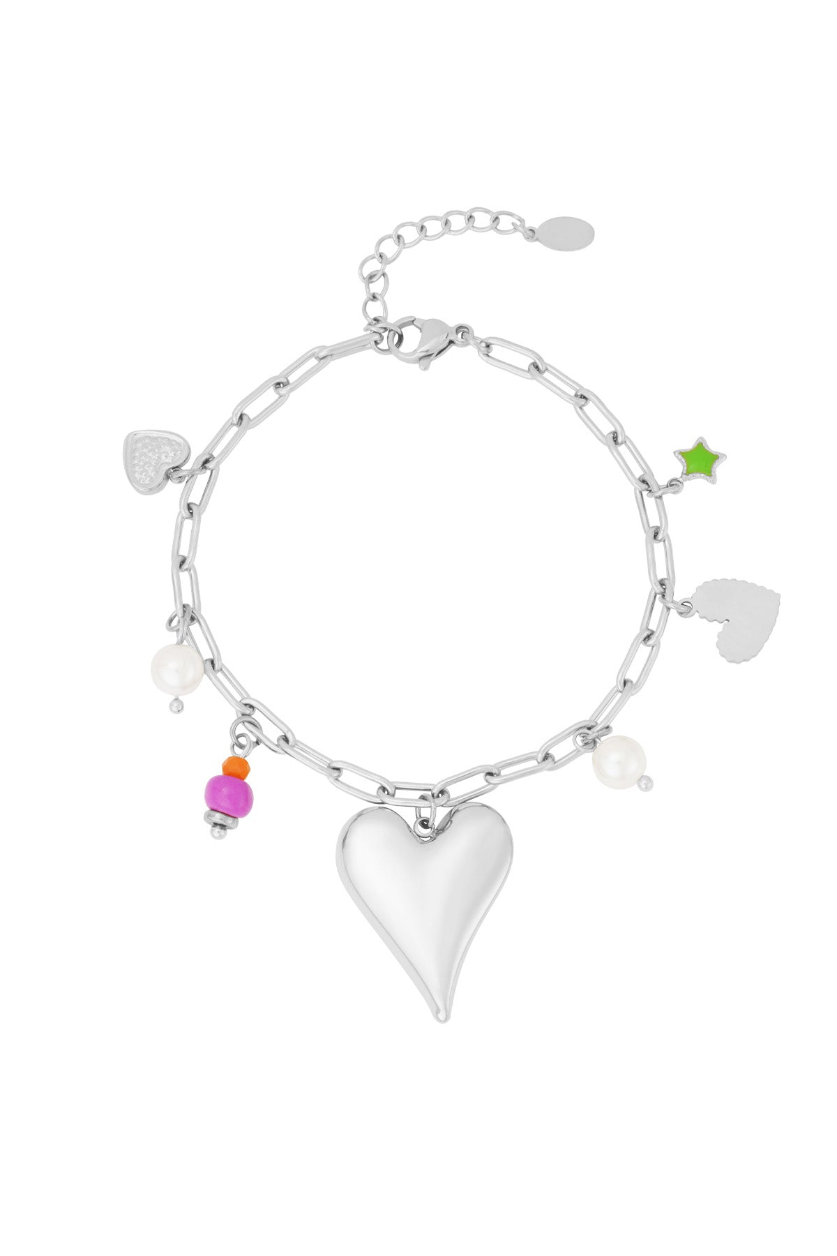 pulsera charm momento amor