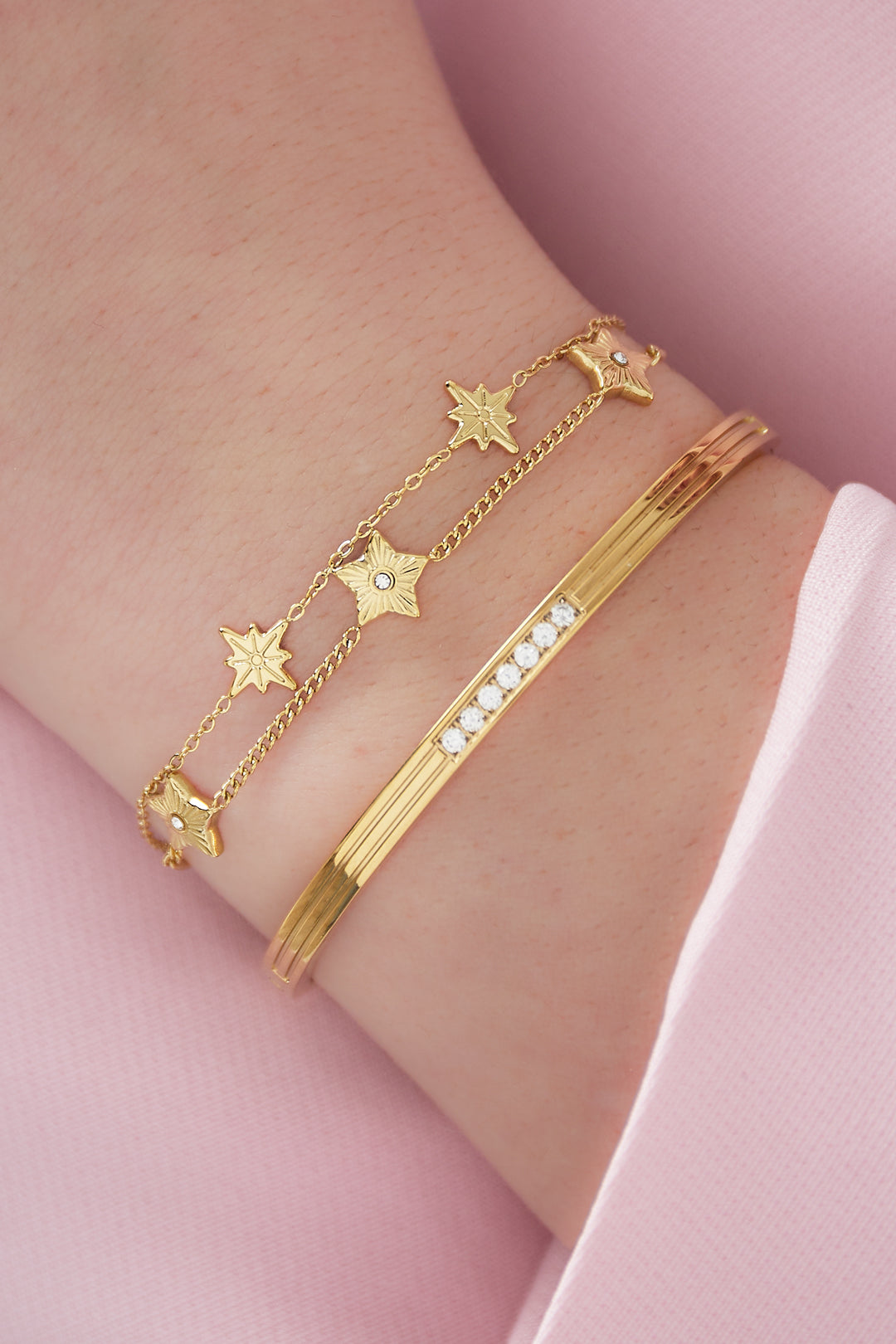 pulsera estrellada